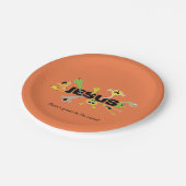 eng Jezus Papieren Bordje (Gekanteld)