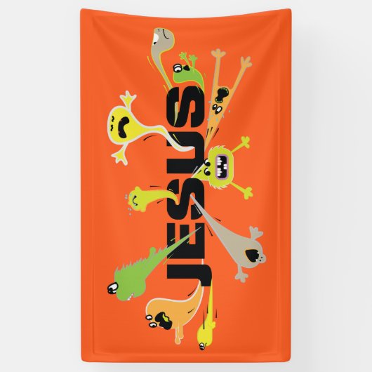 eng Jezus Spandoek (Verticaal)