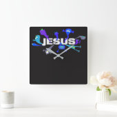 eng Jezus Vierkante Klok (Huis)
