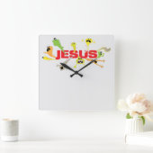 eng Jezus Vierkante Klok (Huis)