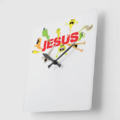 eng Jezus Vierkante Klok (Hoek)