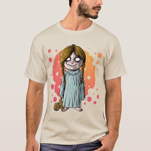 Eng klein meisje t-shirt (Voorkant)