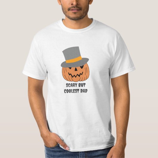 Eng maar Coolest Papa Grappige Halloween T-shirt (Voorkant)