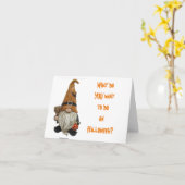 ENG MAAR SCHATTIGE EN GRAPPIG HALLOWEEN VOOR JOU KAART (Gele Bloem)