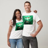 Eng masker gezicht in rotswand t-shirt (Unisex)