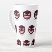 Eng monster nooit slapen latte mok (Linkerhoek)
