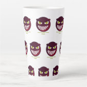 Eng monster slaapt nooit latte mok (Voorkant)
