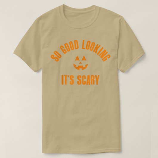 eng, mooi uitziend, halloween t-shirt (Design voorkant)