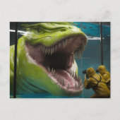 eng onderzees monster briefkaart (Voorkant)