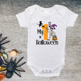Eng outfit cadeau leuk kostuum Mijn 1e Halloween Romper