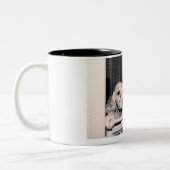 eng. setter-mok tweekleurige koffiemok (Links)