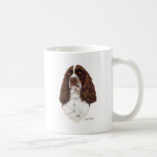 Eng Springer Spaniel Koffiemok (Rechts)