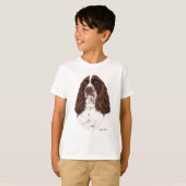 Eng Springer Spaniel T-shirt (Voorkant volledig)