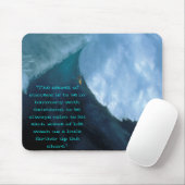 eng surf: "Het geheim van succes moet zijn in ... Muismat (Met muis)