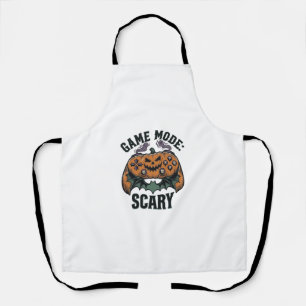 Eng T-shirt voor gamers Vintage Halloween Controll Schort