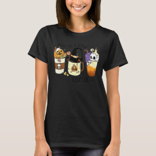 Eng tot ik koffie squad Mannen vrouwen Halloween T-shirt