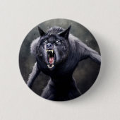 eng weerwolf ronde button 5,7 cm (Voorkant)