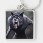 eng weerwolf sleutelhanger (Voorkant)