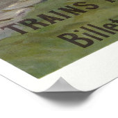 Engadin Zwitserland Railroad  Poster (Hoek)