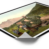 Engadine, Grisons, Zwitserland Poster (Hoek)