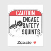 engage Safety Squints Sticker (Vel)