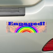 Engaged! Bumpersticker (Op auto)