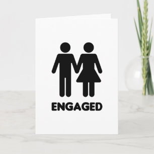 Engaged Couple Aankondiging