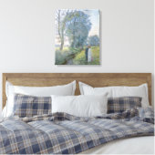 Engaged Couple (bruiloft en huwelijk) (Verloving) Canvas Afdruk (Insitu (Slaapkamer))