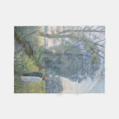 Engaged Couple (bruiloft en huwelijk) (Verloving) Fleece Deken (Voorkant (Horizontaal))