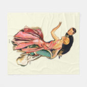 Engaged Couple Fleece Deken (Voorkant (Horizontaal))