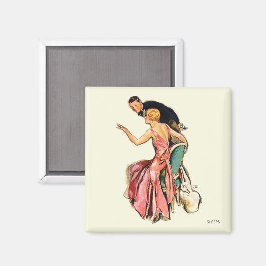 Engaged Couple Magneet (Voorkant / Achterkant)