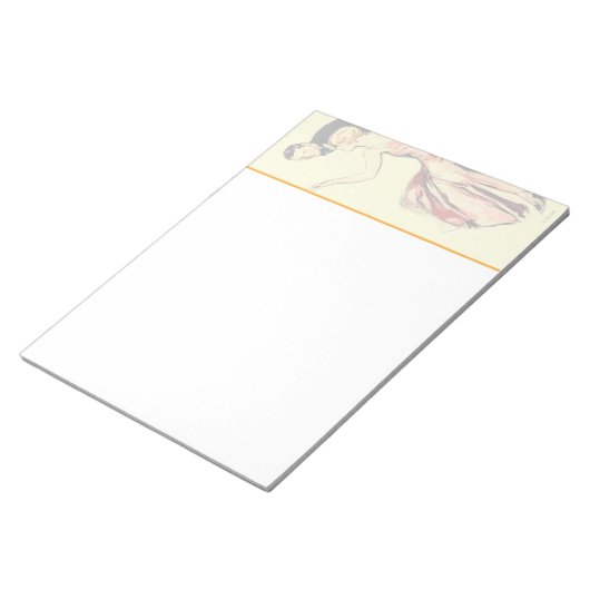 Engaged Couple Notitieblok (Schuin)