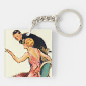 Engaged Couple Sleutelhanger (Achterkant)