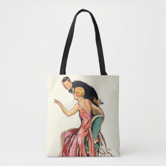 Engaged Couple Tote Bag (Voorkant)