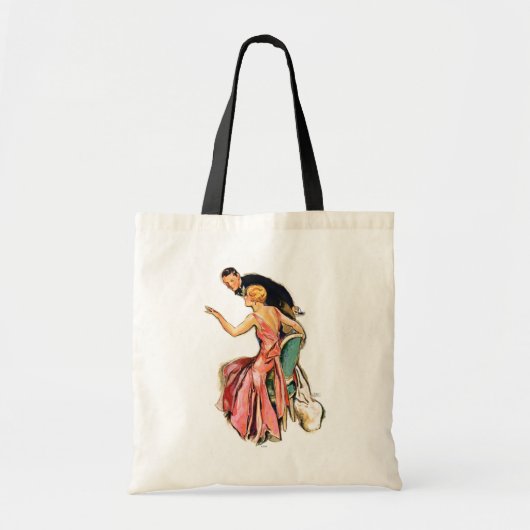 Engaged Couple Tote Bag (Voorkant)