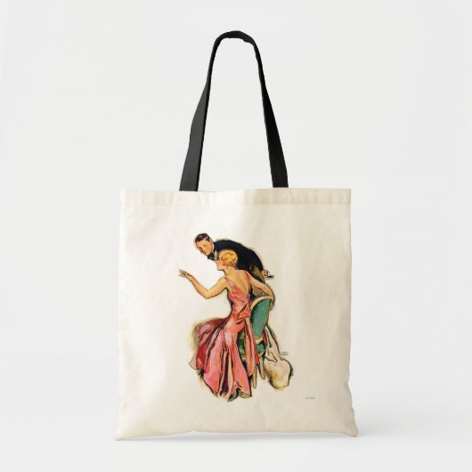 Engaged Couple Tote Bag (Voorkant)