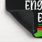 Engaged Elf Family Matching Christmas Engagement  Muismat (Hoek)