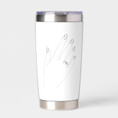 Engaged Future Mrs. Tumbler personalised  Pool Geïsoleerde Drinkbeker (Voorkant)
