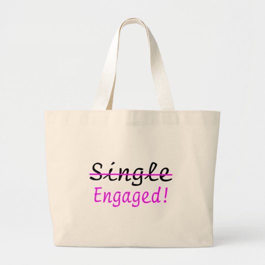 Engaged Grote Tote Bag (Voorkant)
