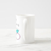 Engaged? Porselein Kop (Achterkant)