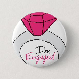 Engaged Ronde Button 5,7 Cm