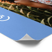 Engagement party aangepaste foto tekst creëer uw e poster (Hoek)