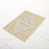  Engagement Party Botanische Folie Uitnodiging (Gedraaid)