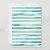 Engagement Party Coed Couples Shower Maui Wedding Kaart (Achterkant)