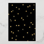 Engagement Party Cookout Folie Uitnodiging (Achterkant)