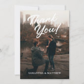 Engagement Party Dank je kaart (Voorkant)