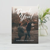 Engagement Party Dank je kaart (Staand voorkant)