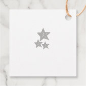 Engagement Party Dank u Gift Eenvoudig Script Chic Bedankjes Labels (Achterkant)