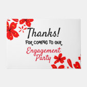 Engagement party deurmat (Voorkant)