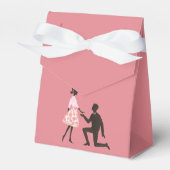 Engagement Party Favor Box Bedankdoosjes (Voorkant Zijde)